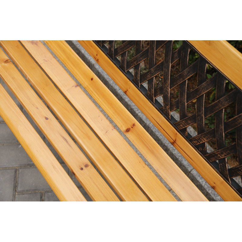 Sundberg Wooden Park Bench